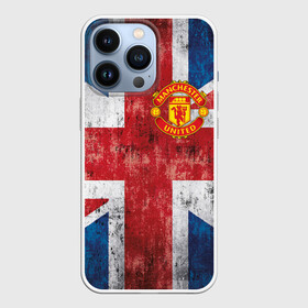 Чехол для iPhone 13 Pro с принтом Красные дьяволы в Новосибирске,  |  | 3d | british | manchester united | mu | new | англия | великобритания | игра | красные дьяволы | лондон | манчестер | манчестер юнайтед | мю | новые | популярные | прикольные | флаг британии | футбол