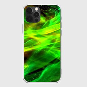 Чехол для iPhone 12 Pro Max с принтом Световые линии в Новосибирске, Силикон |  | color | colour | glim | glow | light | lights | shine | society | world | абстракция | блеск | великолепие | волны | глянец | дым | зеленый свет | лоск | свет | сияние | солнечный свет