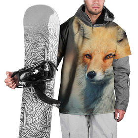 Накидка на куртку 3D с принтом Лисица в Новосибирске, 100% полиэстер |  | fox | животное | зверь | красивая | лес | лис | лиса | лисенок | лисица | лисичка | мех | патрикеевна | песец | плутовка | прикольная | природа | рыжая | рыжий цвет | сказка | хвост | хитрая | хищник