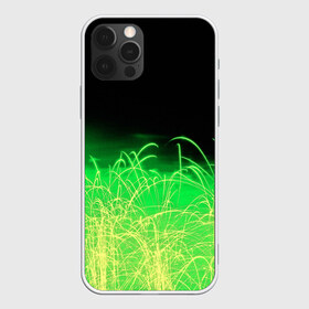 Чехол для iPhone 12 Pro Max с принтом Зеленые искры в Новосибирске, Силикон |  | 3d | абстракция | брызги | зеленый | искры | линии | полосы | прикольные | салют | свет | узоры | яркие