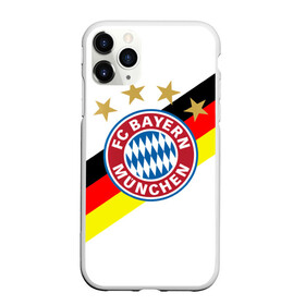 Чехол для iPhone 11 Pro Max матовый с принтом ФК Бавария в Новосибирске, Силикон |  | bayern | bayern munchen | fc | football | munchen | бавария | германия | футбол | футбольные | футбольный клуб