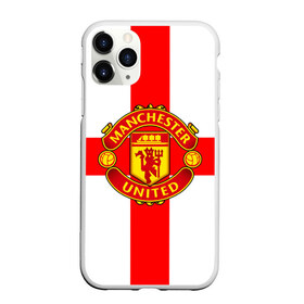 Чехол для iPhone 11 Pro матовый с принтом Manchester united в Новосибирске, Силикон |  | 3д | fc | manchester united | mu | англия | британия | игра | канониры | красные дьяволы | лондон | манчестер | мю | флаг | флаг британии | футбол | эмблема