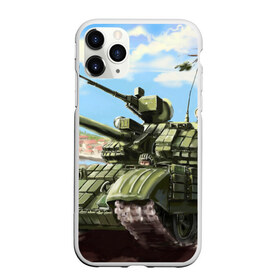 Чехол для iPhone 11 Pro матовый с принтом Защитники в Новосибирске, Силикон |  | немецкий | русские | танки
