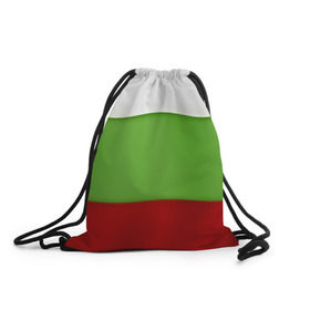Рюкзак-мешок 3D с принтом Болгария в Новосибирске, 100% полиэстер | плотность ткани — 200 г/м2, размер — 35 х 45 см; лямки — толстые шнурки, застежка на шнуровке, без карманов и подкладки | bulgaria | flag | болгария | республика болгария | текстура | флаг