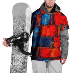 Накидка на куртку 3D с принтом assembly color в Новосибирске, 100% полиэстер |  | Тематика изображения на принте: абстракция красок | брызги красок | живопись | картина | краска | краски | потертость красок | размытые краски | художник