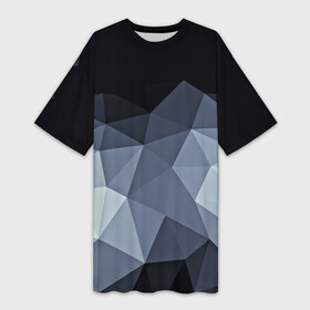 Платье-футболка 3D с принтом Abstract в Новосибирске,  |  | Тематика изображения на принте: абстракция | бумага | геометрия | грани | изгиб | линии | полигоны | полосы | постель | розовый | сочетания | текстура | треугольники