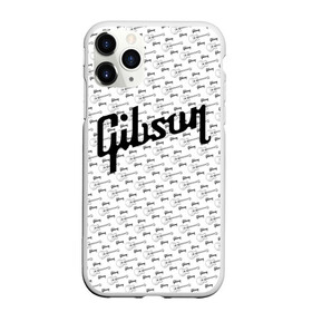 Чехол для iPhone 11 Pro матовый с принтом Gibson в Новосибирске, Силикон |  | Тематика изображения на принте: fender | gibson | guitar | ibanez | music | rock | гитара | музыка | рок