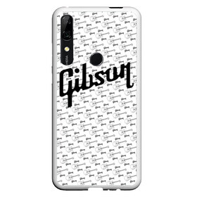 Чехол для Honor P Smart Z с принтом Gibson в Новосибирске, Силикон | Область печати: задняя сторона чехла, без боковых панелей | fender | gibson | guitar | ibanez | music | rock | гитара | музыка | рок