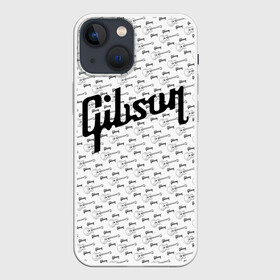Чехол для iPhone 13 mini с принтом Gibson в Новосибирске,  |  | Тематика изображения на принте: fender | gibson | guitar | ibanez | music | rock | гитара | музыка | рок