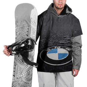 Накидка на куртку 3D с принтом BMW в Новосибирске, 100% полиэстер |  | bmw | x3 x4 x5 x6 x7 x8 | авто | автомобиль | блатная | бмв | бумер | бэха | иномарка | концерн | красивая | крутая | марка немецкая | машина | пацанский таз | прикольная | тачила | тачка