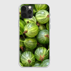 Чехол для iPhone 12 Pro Max с принтом Крыжовник в Новосибирске, Силикон |  | Тематика изображения на принте: еда | зеленый | крыжовник | растения | текстура | фрукты | ягоды