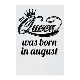 Магнитный плакат 2Х3 с принтом Королева рождена в августе в Новосибирске, Полимерный материал с магнитным слоем | 6 деталей размером 9*9 см | девушке | день рождения | дочери | дочке | жене | королева | любимой | подарок | подруге | праздник | рождение | себе | сестре