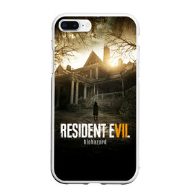 Чехол для iPhone 7Plus/8 Plus матовый с принтом Resident Evil в Новосибирске, Силикон | Область печати: задняя сторона чехла, без боковых панелей | horror | jovovich | milla | zombie | вирус | зло | зомби | йовович | милла | обитель | ужас