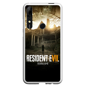 Чехол для Honor P Smart Z с принтом Resident Evil в Новосибирске, Силикон | Область печати: задняя сторона чехла, без боковых панелей | horror | jovovich | milla | zombie | вирус | зло | зомби | йовович | милла | обитель | ужас