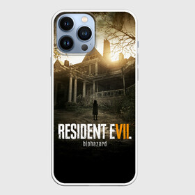 Чехол для iPhone 13 Pro Max с принтом Resident Evil в Новосибирске,  |  | Тематика изображения на принте: horror | jovovich | milla | zombie | вирус | зло | зомби | йовович | милла | обитель | ужас