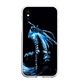 Чехол для iPhone XS Max матовый с принтом Dark Souls в Новосибирске, Силикон | Область печати: задняя сторона чехла, без боковых панелей | dark souls | praise the sun | you died | дарк соулс | темные души