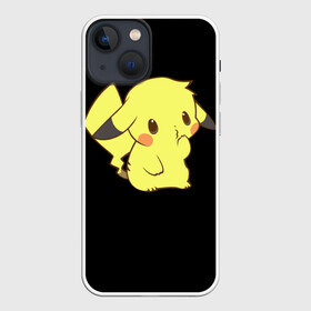 Чехол для iPhone 13 mini с принтом Пика в Новосибирске,  |  | pikachu | pokemon | пикачу | покемон | сквиртл
