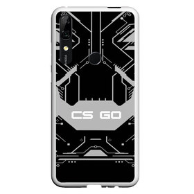 Чехол для Honor P Smart Z с принтом CS GOBlack collection в Новосибирске, Силикон | Область печати: задняя сторона чехла, без боковых панелей | 3d | awp | counter strike | game | skin | system lock black | авп | игры | прикольные | скин