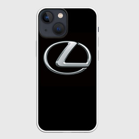 Чехол для iPhone 13 mini с принтом Lexus в Новосибирске,  |  | brand | car | japan | lexus | logo | toyota motor | автомобиль | лексус | логотип | марка | япония