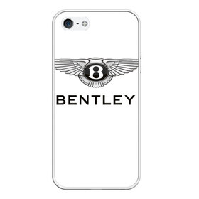 Чехол для iPhone 5/5S матовый с принтом Bentley в Новосибирске, Силикон | Область печати: задняя сторона чехла, без боковых панелей | bentley | brand | britain | car | elite | expensive | limited | logo | mtorz | автомобиль | британия | бэнтли | дорогой | лимитед | логотип | марка | мторз | элитный