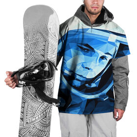 Накидка на куртку 3D с принтом Гагарин в Новосибирске, 100% полиэстер |  | Тематика изображения на принте: 3d | арт | гагарин | другие | космонавт | космонавтики | космос | полигоны | прикольные | текстуры | яркие