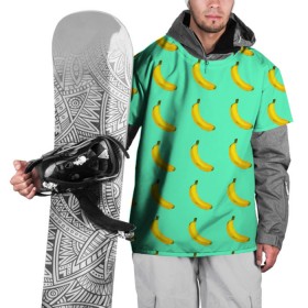 Накидка на куртку 3D с принтом Banana в Новосибирске, 100% полиэстер |  | Тематика изображения на принте: banana | fruits | vegan | vegetables | vegetarian | банан | веган | вегетарианство | еда | овощи | фрукты