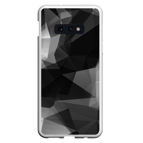 Чехол для Samsung S10E с принтом Camo - Black & White (Чёрно-белый камуфляж) в Новосибирске, Силикон | Область печати: задняя сторона чехла, без боковых панелей | Тематика изображения на принте: 0x000000123 | camo | камуфляж | чёрно белый