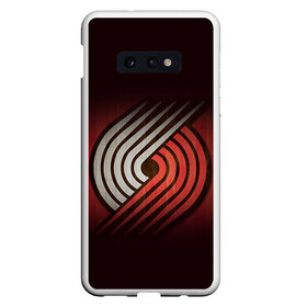 Чехол для Samsung S10E с принтом NBA Портленд трэйл блэйзерс в Новосибирске, Силикон | Область печати: задняя сторона чехла, без боковых панелей | nba