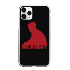 Чехол для iPhone 11 Pro Max матовый с принтом Mr Robot в Новосибирске, Силикон |  | Тематика изображения на принте: mister | robot | мистер робот