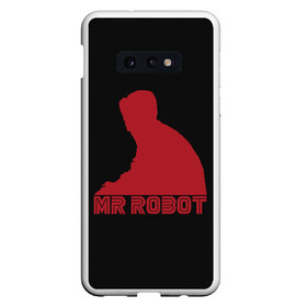 Чехол для Samsung S10E с принтом Mr Robot в Новосибирске, Силикон | Область печати: задняя сторона чехла, без боковых панелей | mister | robot | мистер робот