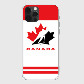 Чехол для iPhone 12 Pro Max с принтом TEAM CANADA в Новосибирске, Силикон |  | Тематика изображения на принте: 2017 | canada | team | teamcanada | канада | мира | россия | хоккей | чемпионат | чм2017