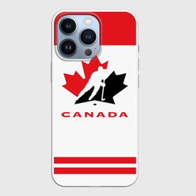 Чехол для iPhone 13 Pro с принтом TEAM CANADA в Новосибирске,  |  | Тематика изображения на принте: 2017 | canada | team | teamcanada | канада | мира | россия | хоккей | чемпионат | чм2017