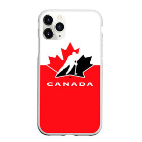 Чехол для iPhone 11 Pro матовый с принтом TEAM CANADA в Новосибирске, Силикон |  | 2017 | canada | hochey | team | teamcanada | канада | мира | россия | хоккей | чемпионат | чм2017