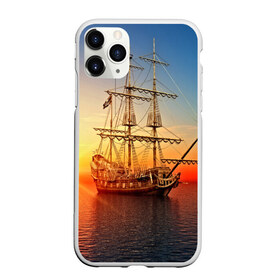 Чехол для iPhone 11 Pro Max матовый с принтом Фрегат в Новосибирске, Силикон |  | 3d | blue | брызги | вмф | вода | военный | волны | исторический | капли | корабль | лето | море | моряк | океан | природа | фрегат | шторм