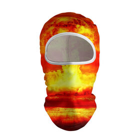 Балаклава 3D с принтом Ядерный взрыв в Новосибирске, 100% полиэстер, ткань с особыми свойствами — Activecool | плотность 150–180 г/м2; хорошо тянется, но при этом сохраняет форму. Закрывает шею, вокруг отверстия для глаз кайма. Единый размер | взрыв | гриб | огонь