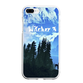 Чехол для iPhone 7Plus/8 Plus матовый с принтом Witcher 3 в Новосибирске, Силикон | Область печати: задняя сторона чехла, без боковых панелей | gwent | gwent: the witcher card game | witcher 3 | ведьмак | гвинт | геральд | огонь | пламя