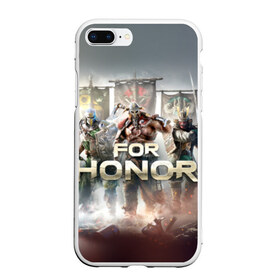 Чехол для iPhone 7Plus/8 Plus матовый с принтом For honor 4 в Новосибирске, Силикон | Область печати: задняя сторона чехла, без боковых панелей | for honor | honor | samurai | templar | viking | vikings | викинг | крестоносец | самурай | тамплиер