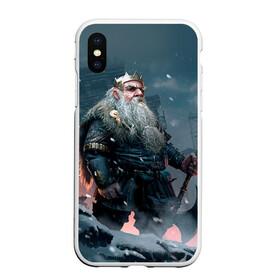 Чехол для iPhone XS Max матовый с принтом Witcher gwent 7 в Новосибирске, Силикон | Область печати: задняя сторона чехла, без боковых панелей | gwent | witcher | ведьмак | гвинт | геральт | гном | краснолюд