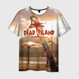 Мужская футболка 3D с принтом Dead island 6 в Новосибирске, 100% полиэфир | прямой крой, круглый вырез горловины, длина до линии бедер | Тематика изображения на принте: 