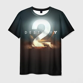 Мужская футболка 3D с принтом Destiny 12 в Новосибирске, 100% полиэфир | прямой крой, круглый вырез горловины, длина до линии бедер | Тематика изображения на принте: destiny | дестени | дэстэни | космос