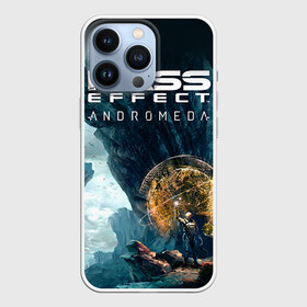Чехол для iPhone 13 Pro с принтом ME Andromeda 2 в Новосибирске,  |  | andromeda | effect | андромеда | массб эффект | эфект