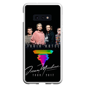 Чехол для Samsung S10E с принтом Tokio Hotel в Новосибирске, Силикон | Область печати: задняя сторона чехла, без боковых панелей | 2017 | dream machine | tokio hotel | билл каулитц | георг листинг | густав шефер | токийский отель | том каулиц