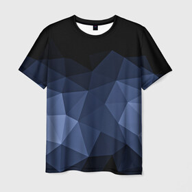 Мужская футболка 3D с принтом Abstraction в Новосибирске, 100% полиэфир | прямой крой, круглый вырез горловины, длина до линии бедер | Тематика изображения на принте: abstraction | абстракция | геометрия | грани | изгиб | линии | полигоны | полосы | постель | розовый | сочетания | текстура | треугольники