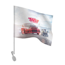 Флаг для автомобиля с принтом NFS PAYBACK в Новосибирске, 100% полиэстер | Размер: 30*21 см | auto | cars | crew | dirt | grid | need | race | speed | split | авто | гонки | грид | дирт | машина | нфс | скорость | сплит | тачка