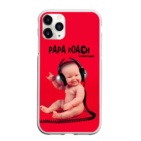 Чехол для iPhone 11 Pro Max матовый с принтом Paparoach 7 в Новосибирске, Силикон |  | papa roach | roach | папа роач | папароач | папароч | роач | роч