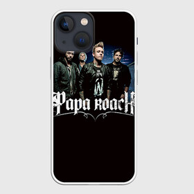 Чехол для iPhone 13 mini с принтом Paparoach 10 в Новосибирске,  |  | papa | papa roach | roach | альтернативный | группа | джекоби шэддикс | джерри хортон | метал | ню | нюметал | палермо | папа | папароач | папароч | роач | рок | роч | рэп | хард | хардрок | эсперанс