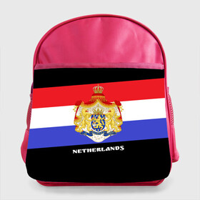 Детский рюкзак с принтом Флаг и герб Нидерланды в Новосибирске, 100% полиэстер | Размеры изделия - высота 34 см, ширина 28 см, глубина 10 см
Размер поля для печати - высота 19.5 см, ширина 24 см | амстердам | голландия | европа