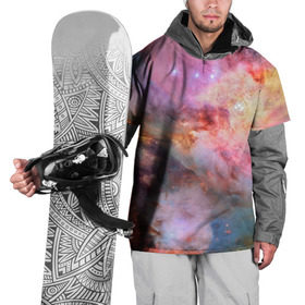 Накидка на куртку 3D с принтом Светящаяся туманность в Новосибирске, 100% полиэстер |  | m 42 | вселенная | галактика | звезды | космос | свет | туманность ориона | цвет