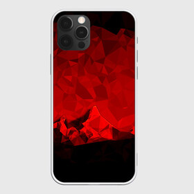 Чехол для iPhone 12 Pro Max с принтом crystal abstract в Новосибирске, Силикон |  | Тематика изображения на принте: abstract | gray | lowpoly | polygon | triangle | абстракция | геометрия | полигоны | треугольники