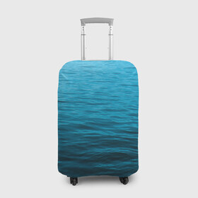 Чехол для чемодана 3D с принтом Море в Новосибирске, 86% полиэфир, 14% спандекс | двустороннее нанесение принта, прорези для ручек и колес | sea | вода | волны | глубина | дайвинг | лето | океан | отдых | отпуск | пляж | солнце